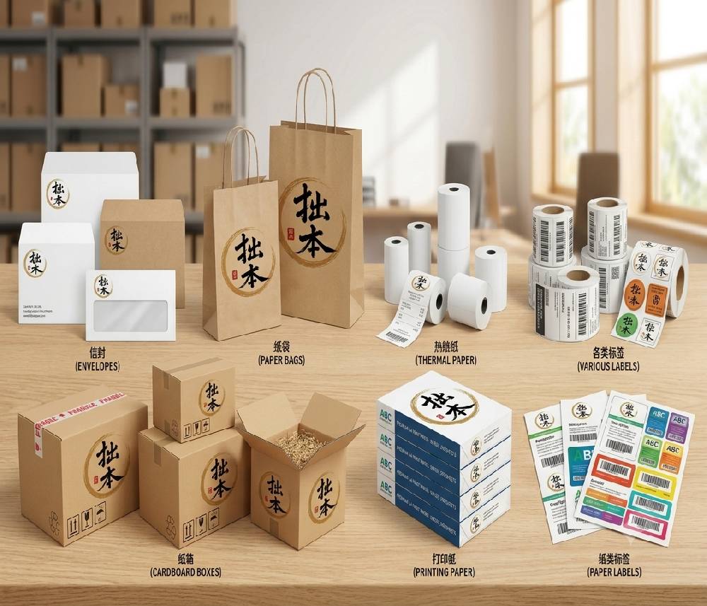 安定した品質の紙製品